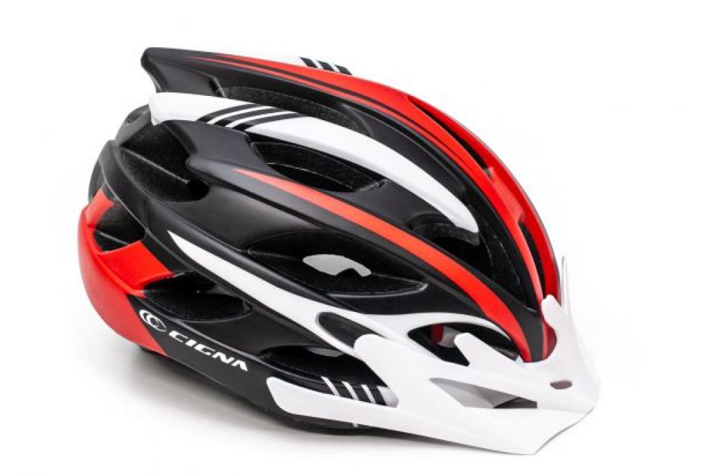 Велосипедный шлем HEL128 красный размер XL изображение 