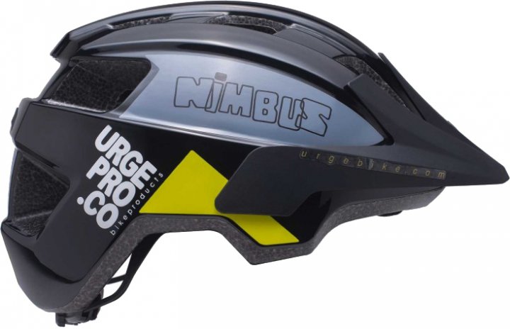 Велосипедный шлем Urge Nimbus S (51-55 см) Черный изображение 