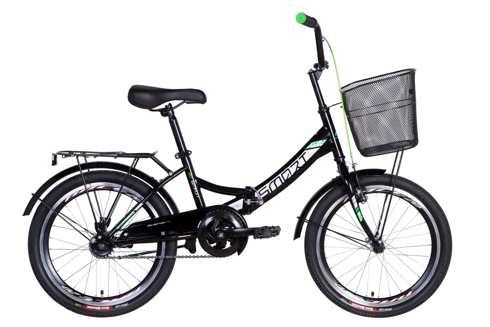 Велосіпед 20 Formula Smart З Кошиком 2021 чорний зображення