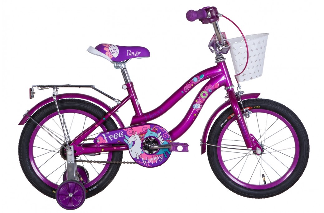 Велосипед 20 Formula Flower 2021 фиолетовый изображение 
